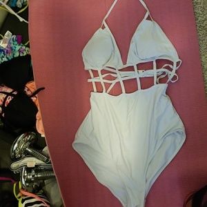 White Sexy One Piece